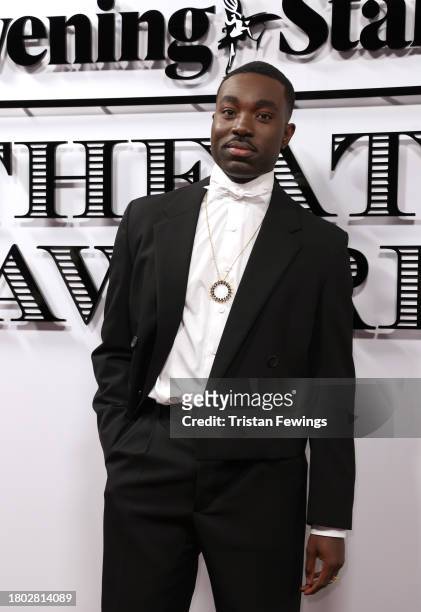 Paapa Essiedu attends the Evening Standard Theatre Awards 2023 at Claridge's Hotel on November 19, 2023 in London, England.