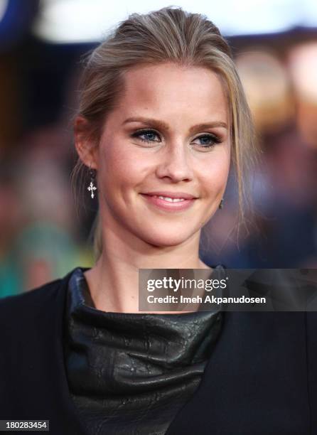 Actress Claire Holt attends the premiere of FilmDistrict's 'Insidious: Chapter 2' on September 10, 2013 in Universal City, California.