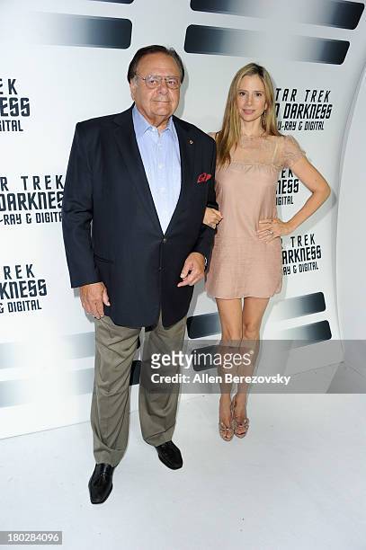 Actor Paul Sorvino and actress Mira Sorvino attend the Paramount Pictures' celebration of the Blu-Ray and DVD debut of "Star Trek: Into Darkness" at...