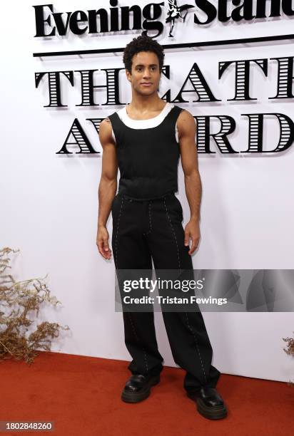 Marcelino Sambe attends the Evening Standard Theatre Awards 2023 at Claridge's Hotel on November 19, 2023 in London, England.