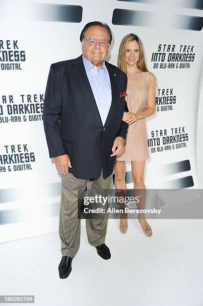 Actor Paul Sorvino and actress Mira Sorvino attend the Paramount Pictures' celebration of the Blu-Ray and DVD debut of "Star Trek: Into Darkness" at...