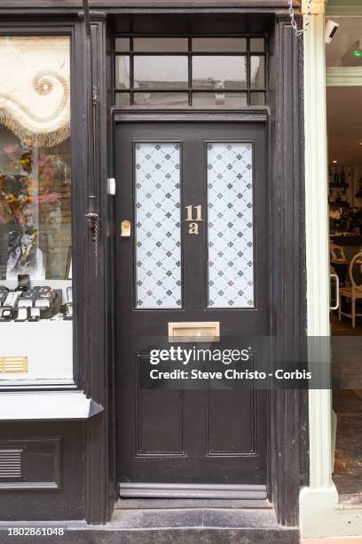 11a The door to Ted Lasso's apartment in Richmond, on July 18 in London, United Kingdom.