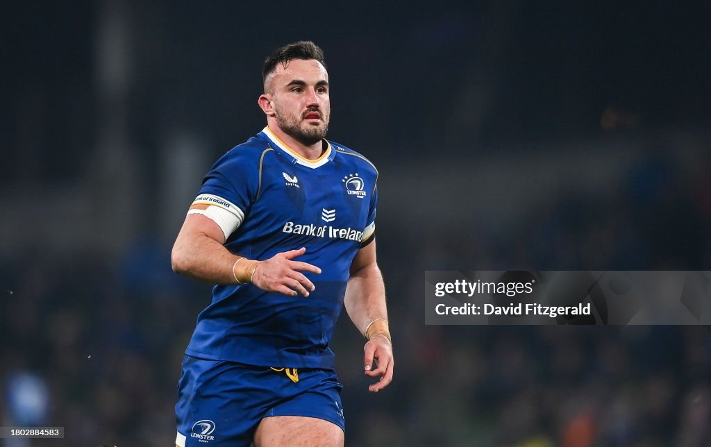 Ronan Kelly Rugby Dublin , Ireland - 25 November 2023; Rónan Kelleher of Leinster... News ...