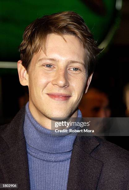 Actor Gabriel Mann attends a special screening of "The Life of David Gale" at Universal Studios Hollywood Citywalk Cinemas on February 18, 2003 in...