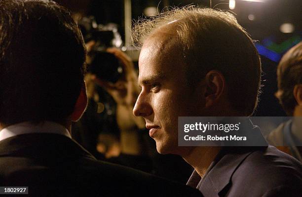 Producer Jeff Levine attends a special screening of "The Life of David Gale" at Universal Studios Hollywood Citywalk Cinemas on February 18, 2003 in...