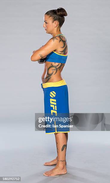 Raquel Pennington poses for a portrait on May 31, 2013 in Las Vegas, Nevada.