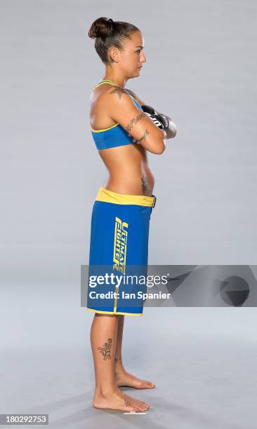 Raquel Pennington poses for a portrait on May 31, 2013 in Las Vegas, Nevada.