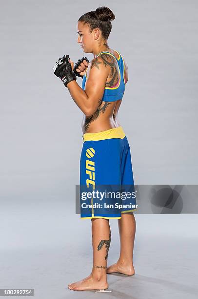 Raquel Pennington poses for a portrait on May 31, 2013 in Las Vegas, Nevada.