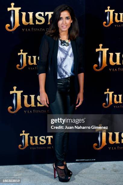 Inma Cuesta attends 'Justin And The Knights Of Valour' photocall at Castle of Villaviciosa de Odon on September 11, 2013 in Villaviciosa de Odon,...