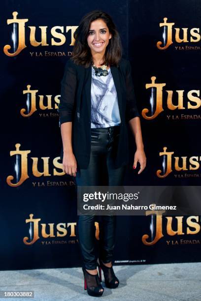 Inma Cuesta attends 'Justin And The Knights Of Valour' photocall at Castle of Villaviciosa de Odon on September 11, 2013 in Villaviciosa de Odon,...