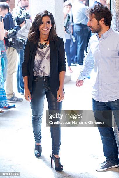 Inma Cuesta attends 'Justin And The Knights Of Valour' photocall at Castle of Villaviciosa de Odon on September 11, 2013 in Villaviciosa de Odon,...