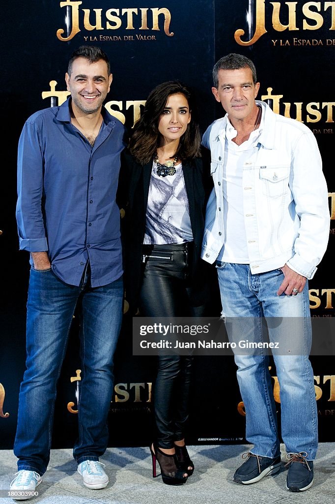 'Justin And The Knights Of Valour' Madrid Photocall