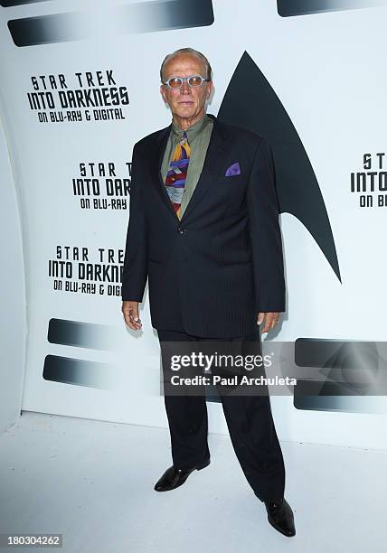 Actor Peter Weller attends the "Star Trek Into Darkness" Blu-ray/DVD release party at the California Science Center on September 10, 2013 in Los...