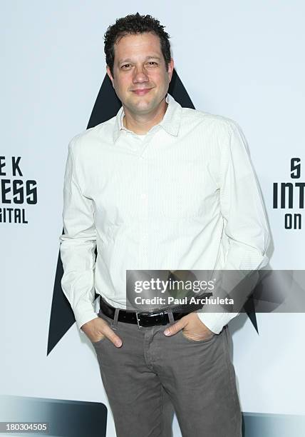 Composer Michael Giacchino attends the "Star Trek Into Darkness" Blu-ray/DVD release party at the California Science Center on September 10, 2013 in...