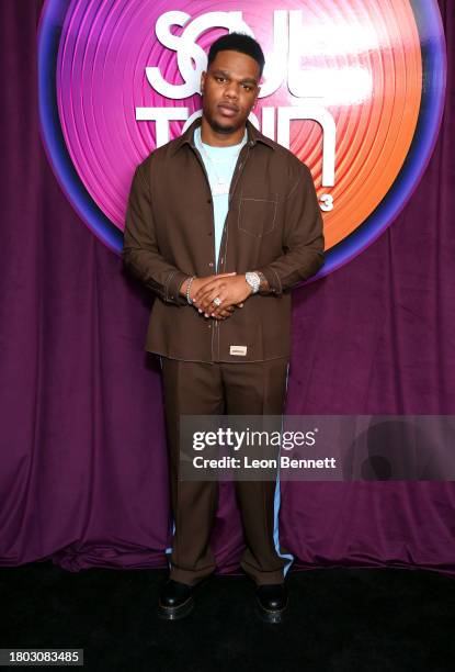Fridayy attends Soul Train Awards 2023 on November 19, 2023 in Beverly Hills, California.