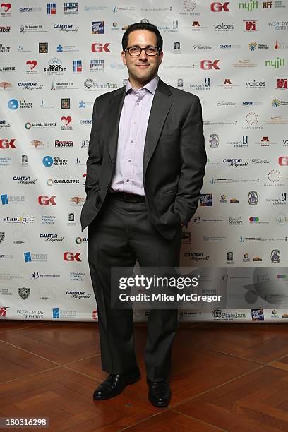 Personality Adam Schefter fundraises for the Annual Charity Day Hosted By Cantor Fitzgerald And BGC at the Cantor Fitzgerald Office on September 11,...