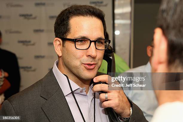 Sports Writer Adam Schefter attends the Annual Charity Day Hosted By Cantor Fitzgerald And BGC at the Cantor Fitzgerald Office on September 11, 2013...