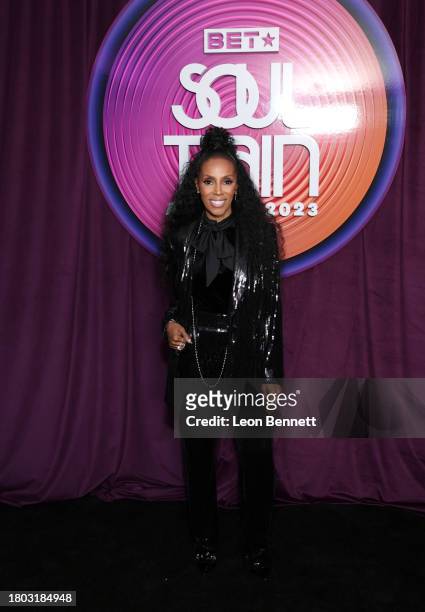 June Ambrose attends Soul Train Awards 2023 on November 19, 2023 in Beverly Hills, California.