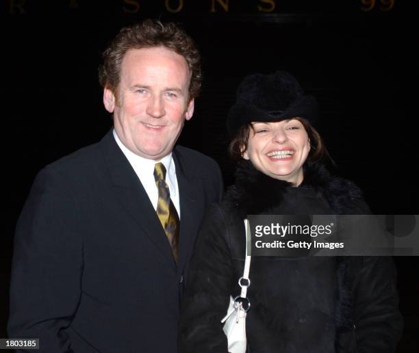 Irish actor Colm Meaney and Ines Glorian arrive at the Lillies Bordello after-party for the Neil Jordan's film "The Good Thief" at UGC February 18,...