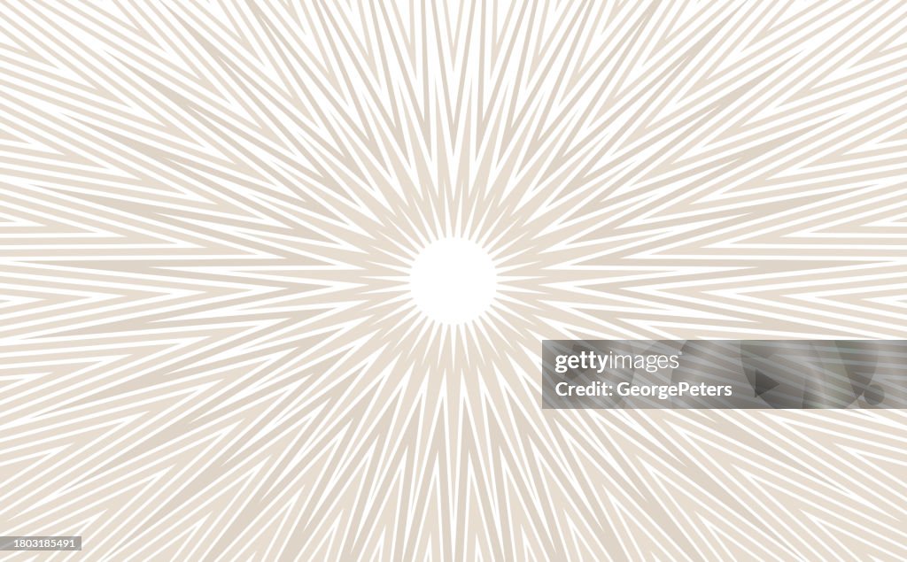 Sun and sunbeams background