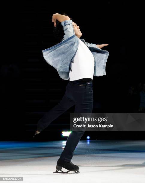 Nathan Chen attends the 2023 Scott Hamilton & Friends: A Salute To 90's Country at Bridgestone Arena on November 19, 2023 in Nashville, Tennessee.