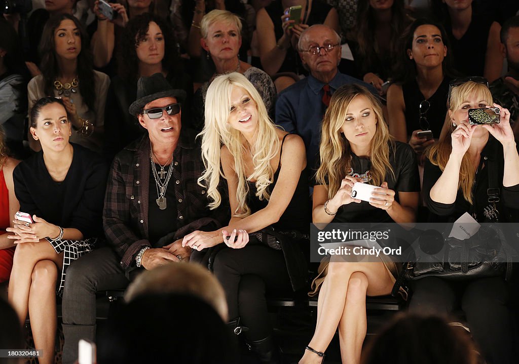 Rachel Zoe - Front Row - Mercedes-Benz Fashion Week Spring 2014