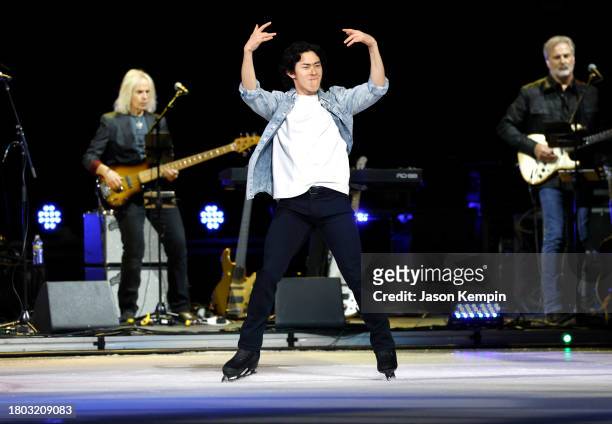 Nathan Chen attends the 2023 Scott Hamilton & Friends: A Salute To 90's Country at Bridgestone Arena on November 19, 2023 in Nashville, Tennessee.