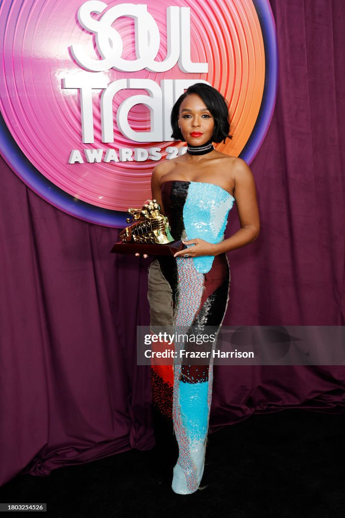 Janelle Monáe attends the 2025 BET Soul Train Awards on November 19