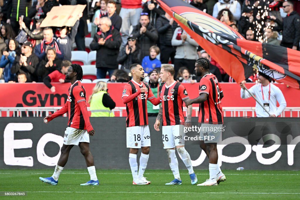 OGC Nice keeps a clean sheet for the eighth consecutive time and breaks the Ligue 1 record