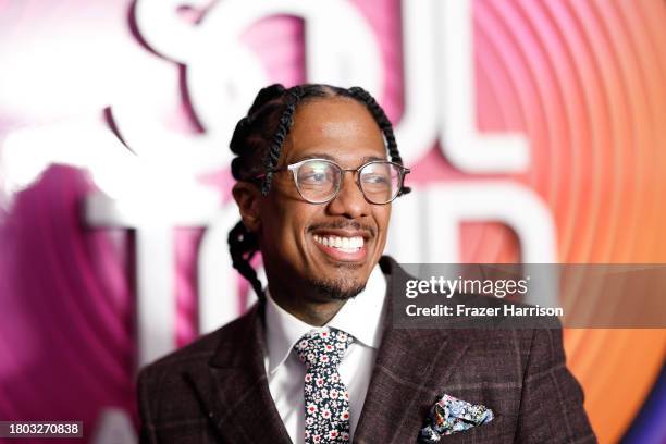 Nick Cannon attends the 2023 BET Soul Train Awards on November 19, 2023 in Hollywood, California.