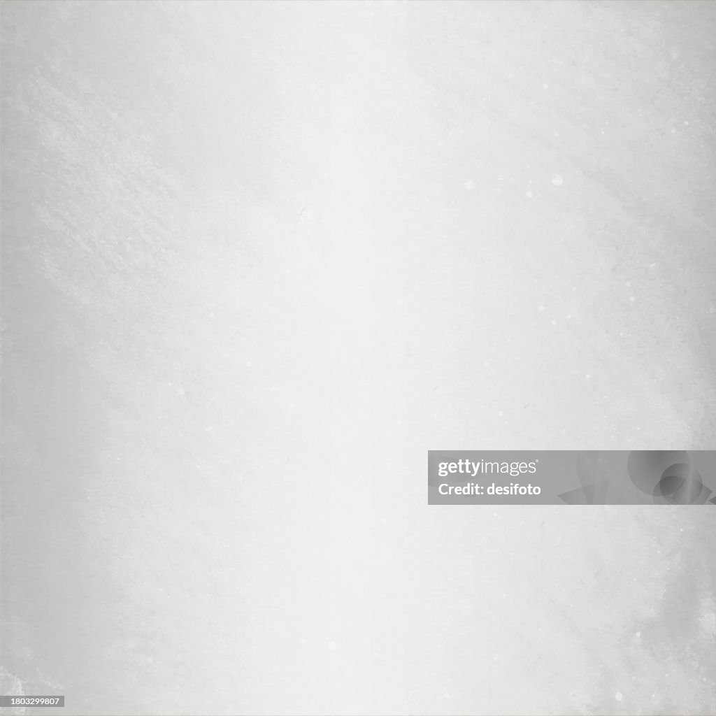 Bright light pastel gray faded white coloured rough, textured effect rustic and smudged blank empty square vector backgrounds with subtle texture all over