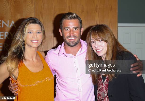 Amber Smith, Jason Wahler and Mackenzie Phillips attend the "Celebrity Rehab Reunion" at The Pasadena Recovery Center on September 11, 2013 in...