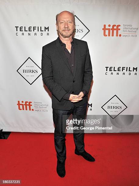 Director Paul Haggis attends the Birks Diamond Tribute to the year's Women in Film during the 2013 Toronto International Film Festival at on...