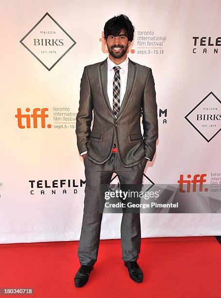 Actor Raymond Ablack attends the Birks Diamond Tribute to the year's Women in Film during the 2013 Toronto International Film Festival at on...