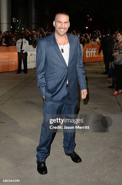Actor Dax Ravina arrives at the "The Art Of The Steal" Premiere during the 2013 Toronto International Film Festival at Roy Thomson Hall on September...