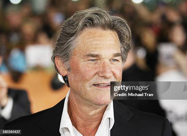 Kurt Russell arrives at "The Art Of The Steal" premiere during the 2013 Toronto International Film Festival held at Roy Thomson Hall on September 11,...
