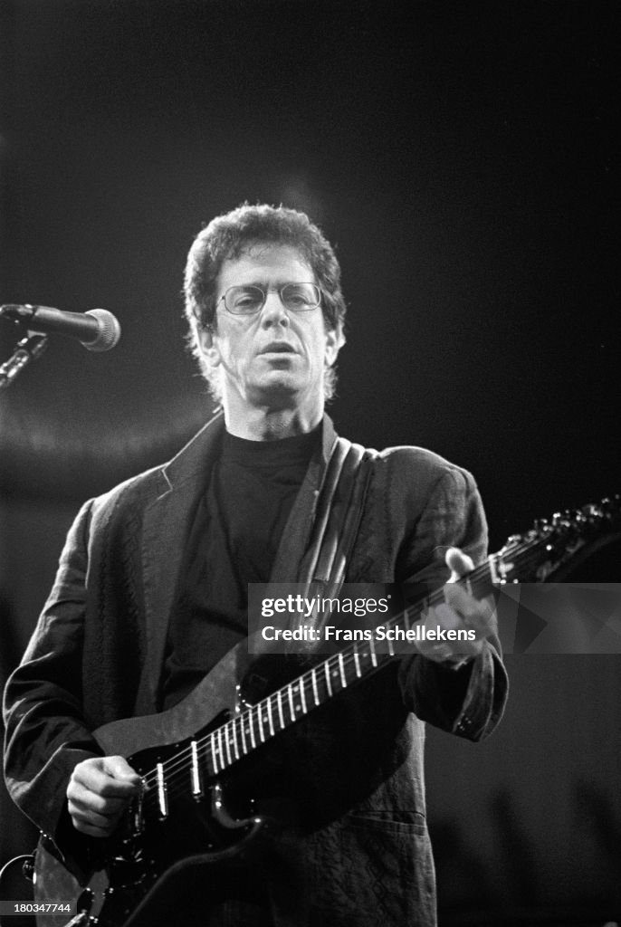 American musician Lou Reed performs live on stage at Carré in... News ...