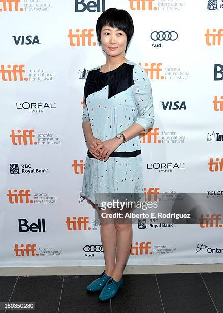 Actress Tao Zhao arrives at "A Touch Of Sin" Premiere during the 2013 Toronto International Film Festival at TIFF Bell Lightbox on September 11, 2013...