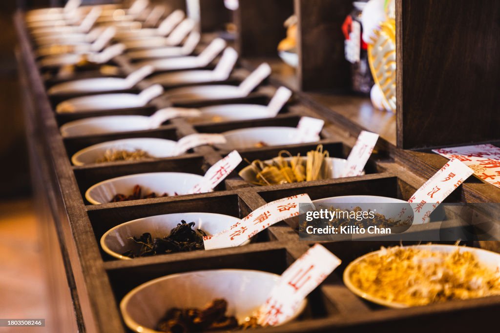 Variety of chinese herbal medicine
