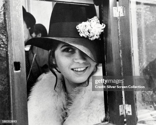 French actress Maria Schneider as Jeanne in 'Last Tango In Paris' , directed by Bernardo Bertolucci, 1972.