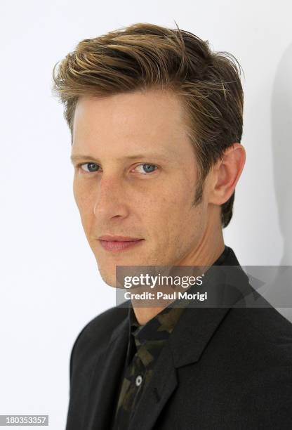 Gabriel Mann attends the Philosophy By Natalie Ratabesi show during Spring 2014 Mercedes-Benz Fashion Week at Location 05 Studios on September 11,...