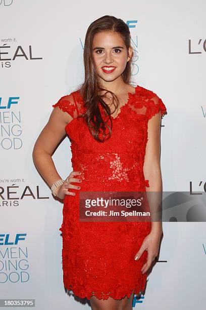Singer Carly Rose Sonenclar attends the 2013 Self Magazine "Woman Doing Good" Awards at Apella on September 11, 2013 in New York City.