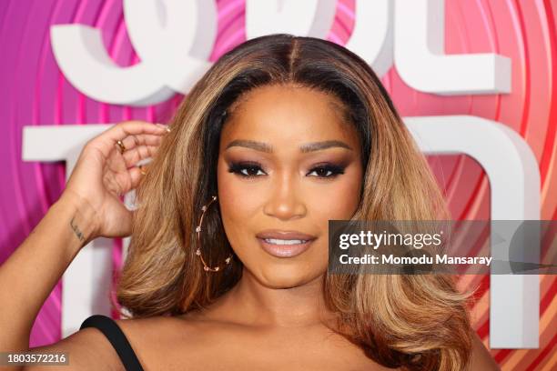 Keke Palmer attends the 2023 BET Soul Train Awards on November 19, 2023 in Hollywood, California.