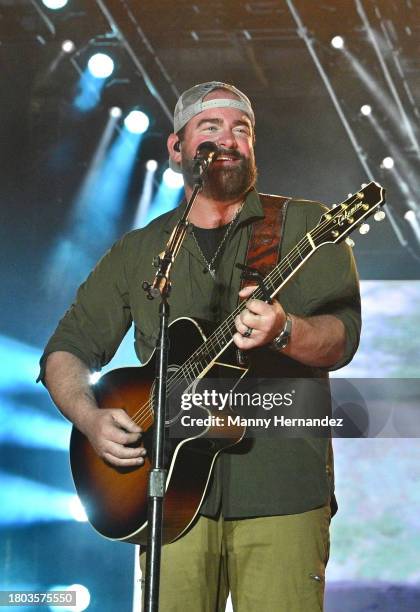 Lee Brice attends the 2023 Country Bay Music Festival at Miami Marine Stadium on November 12, 2023 in Key Biscayne, Florida.