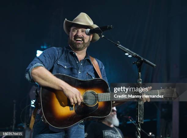 Randy Houser attends the 2023 Country Bay Music Festival at Miami Marine Stadium on November 12, 2023 in Key Biscayne, Florida.