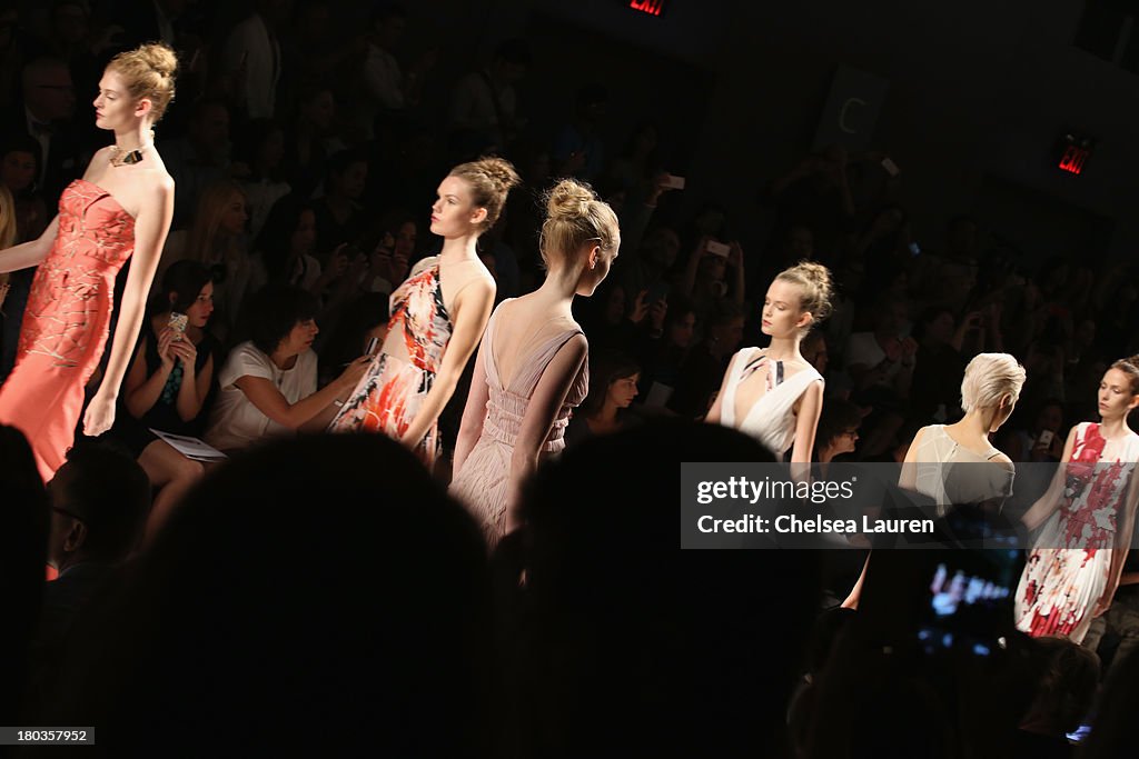 Bibhu Mohapatra - Front Row - Mercedes-Benz Fashion Week Spring 2014