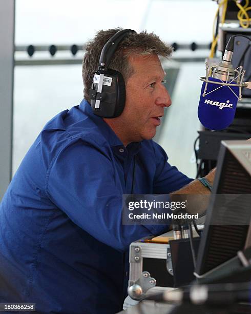 Neil Fox attends Magic 105.4 FM's Live broadcast, promoting London's Biggest Breakfast fundraising event on Thursday 12th September 2013 hosted by...