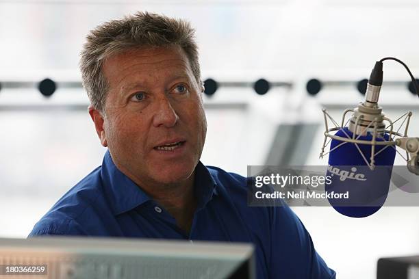 Neil Fox attendst Magic 105.4 FM's Live broadcast, promoting London's Biggest Breakfast fundraising event on Thursday 12th September 2013 hosted by...