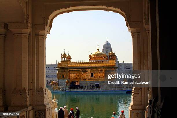 golden temple - amritsar stock pictures, royalty-free photos & images