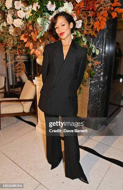 Taylor Russell attends The 67th Evening Standard Theatre Awards at Claridge's Hotel on November 19, 2023 in London, England.